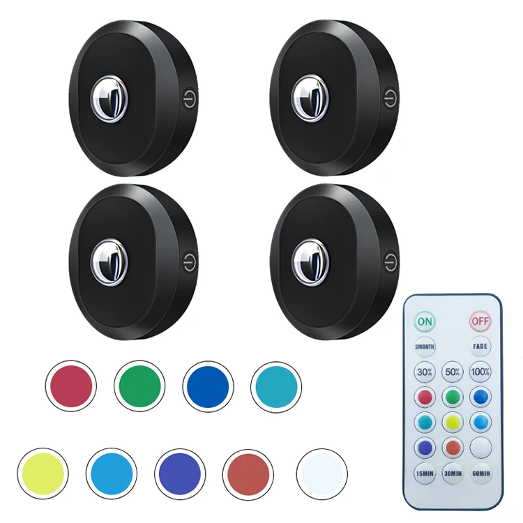RGB -kleurverandering LED onder kastlichten